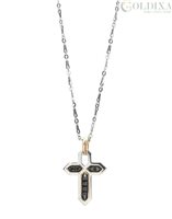 Collana Zancan Uomo in Oro Diamante 0.09 Ct EC308RB - EC308RB